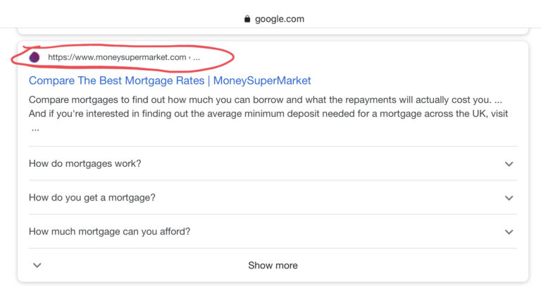 Google đang kiểm tra kết quả tìm kiếm mà không cần URL